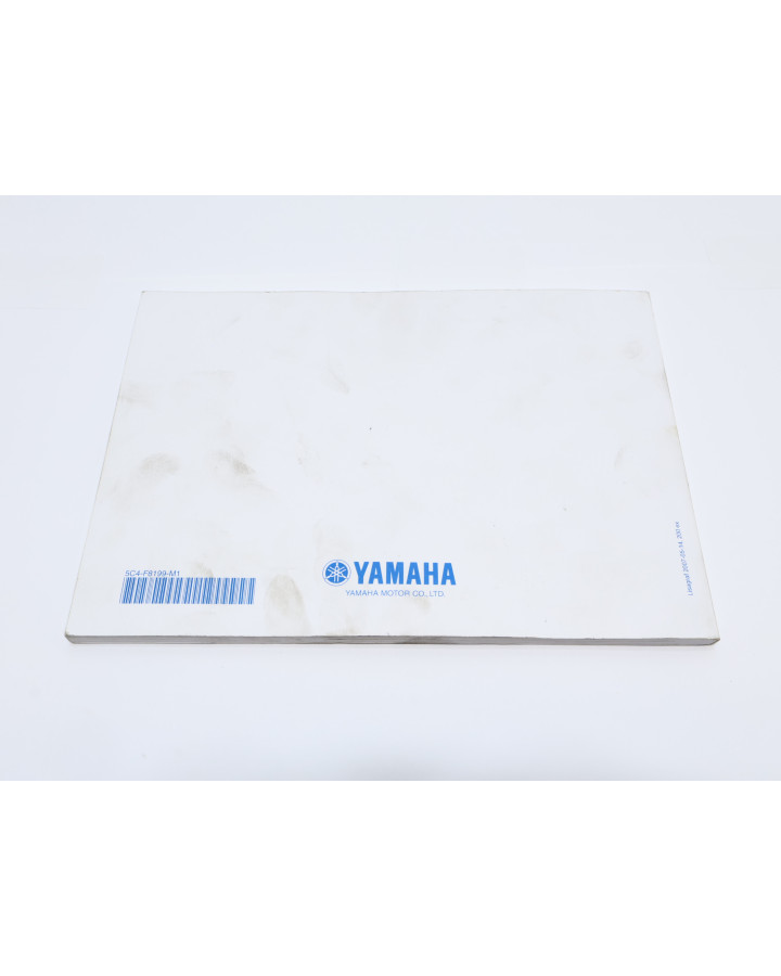 Yamaha XV 1900A Midnight Star, instruktionsbok