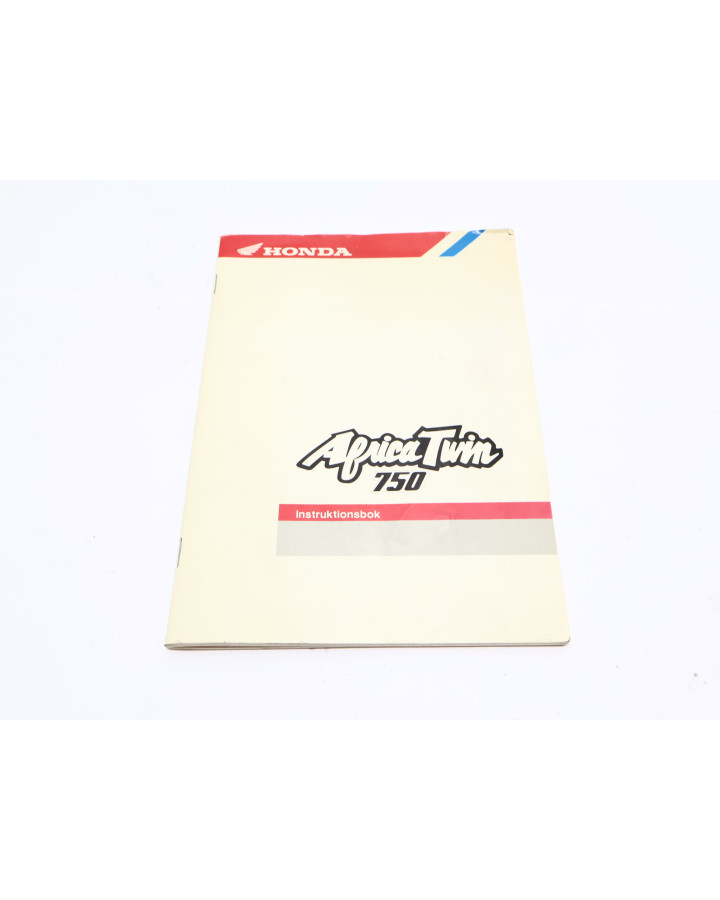 Honda XRV750 Africa Twin, instruktionsbok