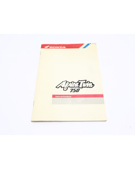 Honda XRV750 Africa Twin, instruktionsbok