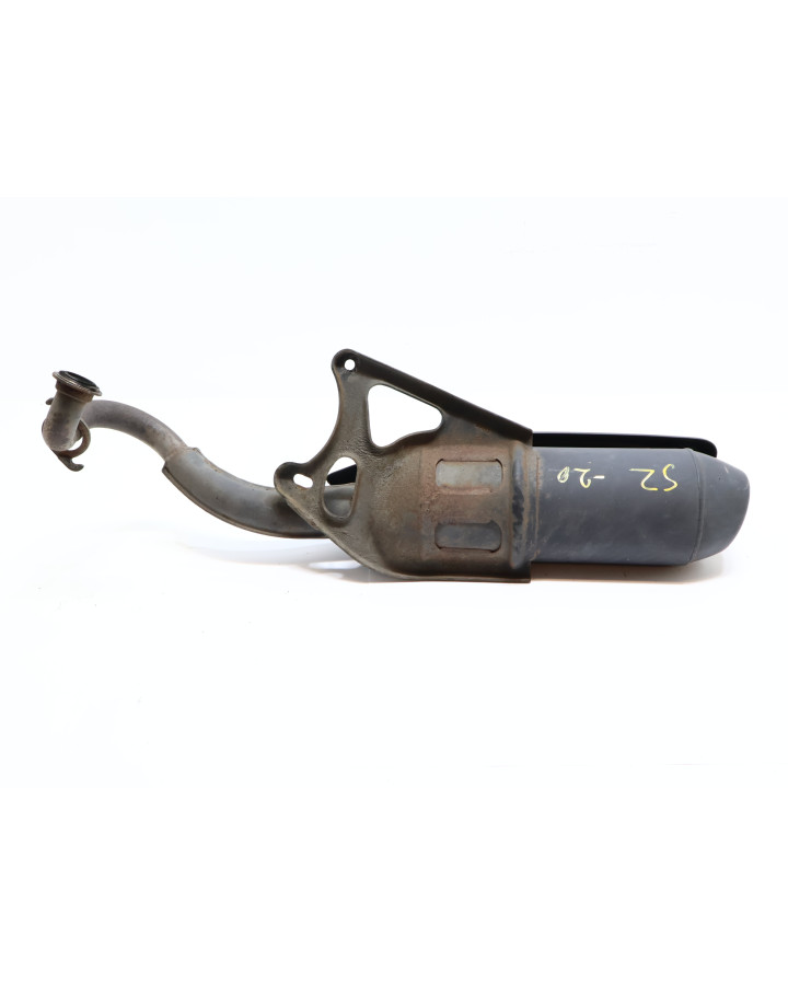 Peugeot Speedfight 4/Streetzone, avgassystem