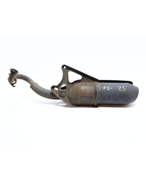 Peugeot Speedfight 4/Streetzone, avgassystem