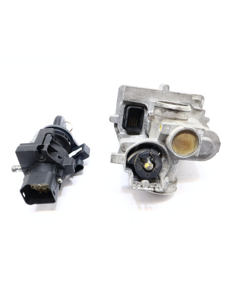 Piaggio MP3 500, tändningslås med ECU/gasspjäll