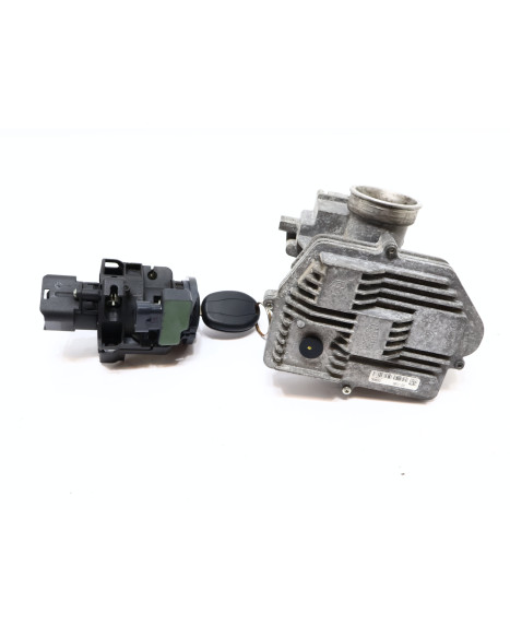 Piaggio MP3 500, tändningslås med ECU/gasspjäll