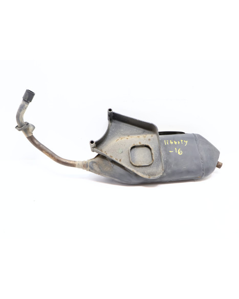 Piaggio Liberty, avgassystem