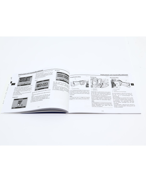 Yamaha XSR900, instruktionsbok