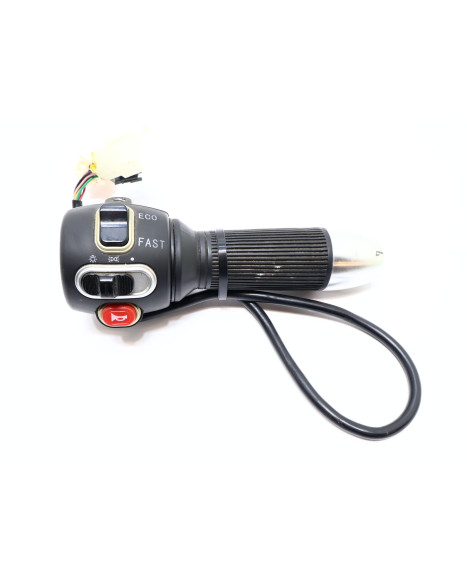 Vässla 1, omkopplare med gashandtag höger