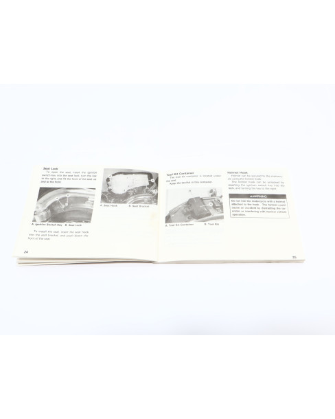 Kawasaki EN 500 Vulcan, instruktionsbok 2