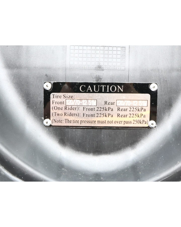 MotoCR Big Max, sadel