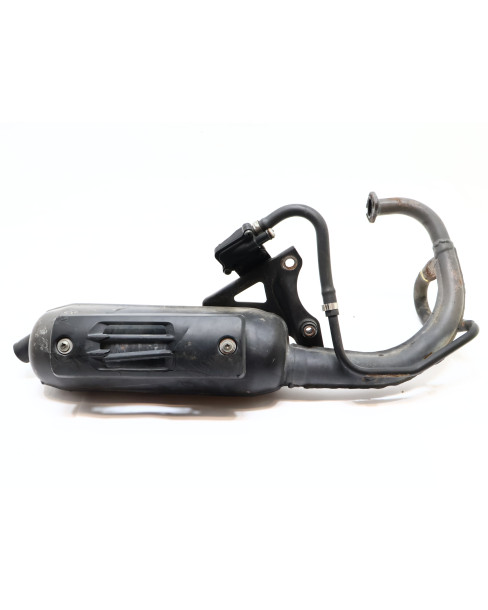 Yamaha Slider, avgassystem