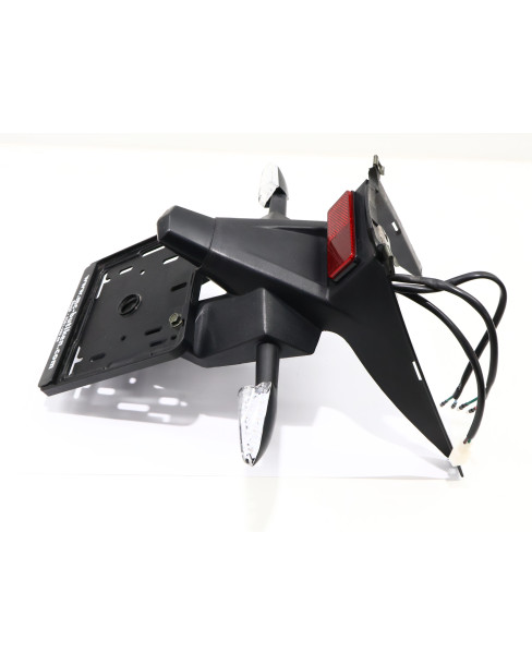 Drax Rough, registreringsskylthållare komplett