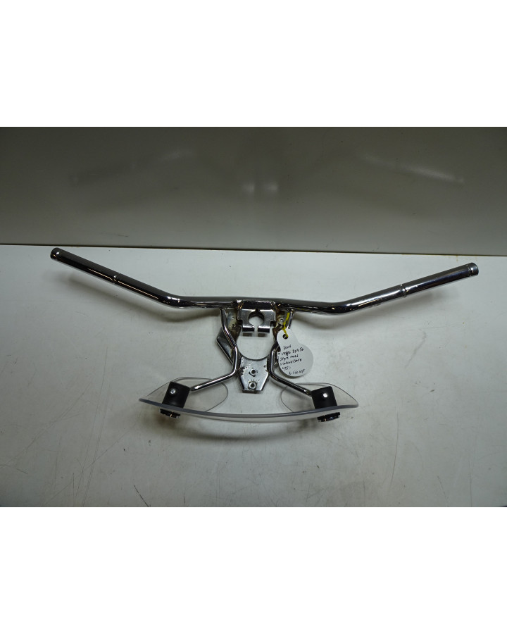 Vespa LXV 50, styre med vindruta