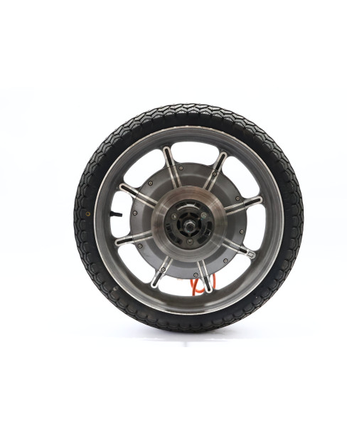 Super Soco TC, bakhjul elmotor komplett