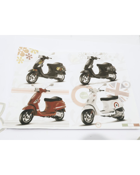 Vespa S 50, dekalkit 2