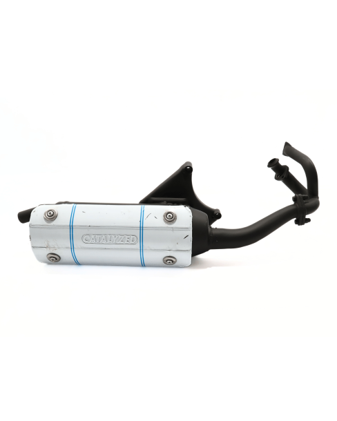 Gilera Runner/Stalker / Piaggio Typhoon/NRG, avgassystem