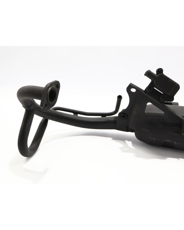 Yamaha Slider, avgassystem
