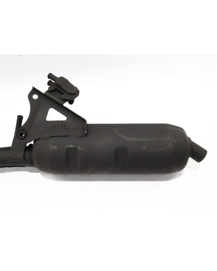 Yamaha Slider, avgassystem