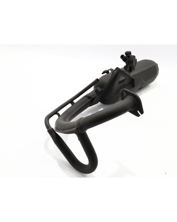Yamaha Slider, avgassystem