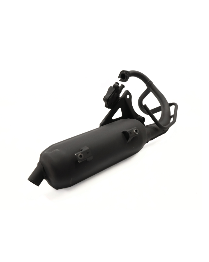 Yamaha Slider, avgassystem