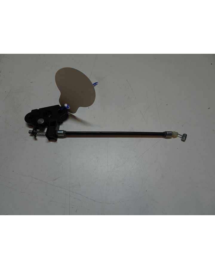 Kawasaki Ninja 400, sadellås med kabel