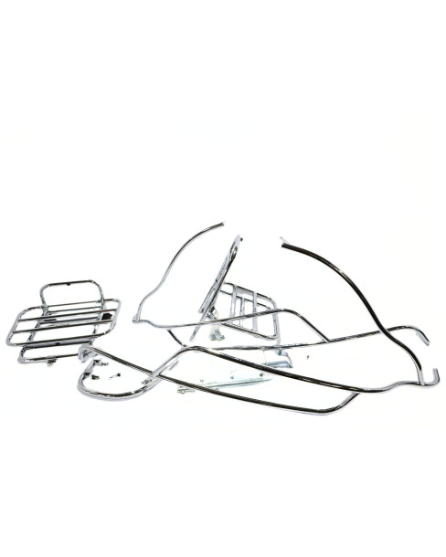 Vespa  GT 125/200, pakethållare krom (kit)