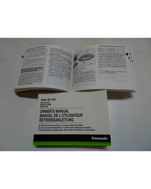 Kawasaki ZX10R, användarmanual 2