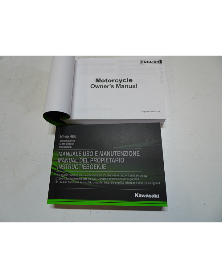 Kawasaki Ninja 400, användarmanual