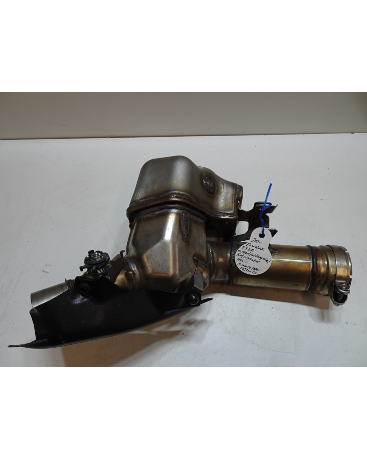 Kawasaki ZX10R, mittenljuddämpare/katalysator