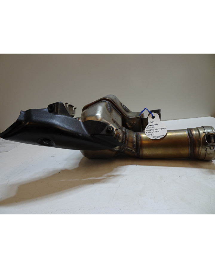 Kawasaki ZX10R, mittenljuddämpare/katalysator