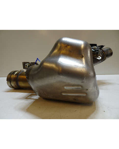 Kawasaki ZX10R, mittenljuddämpare/katalysator