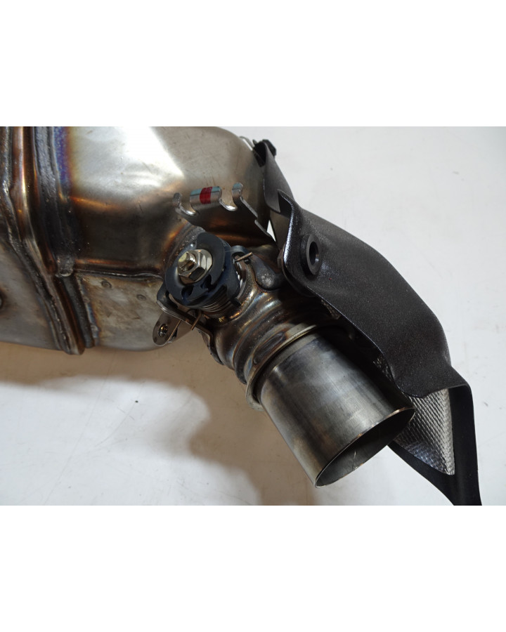 Kawasaki ZX10R, mittenljuddämpare/katalysator