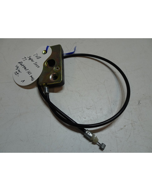 Super Soco TS, batterilås med vajer 2