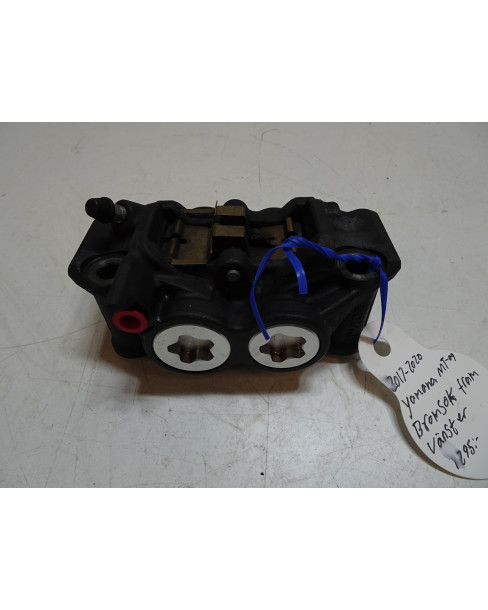 Yamaha MT-09, bromsok vänster fram