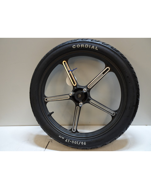 Super Soco TS, framhjul 2