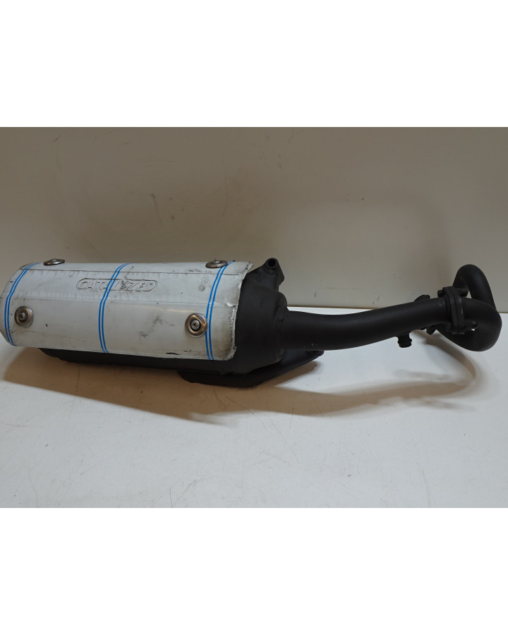 Piaggio NRG MC3, avgassystem