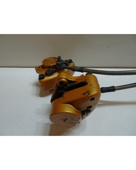 Derbi Senda/Aprilia SX50, dubbelok bromssystem fram