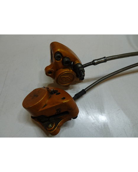 Derbi Senda/Aprilia SX50, dubbelok bromssystem fram