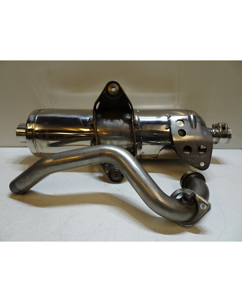 Piaggio X9 500, avgassystem 2