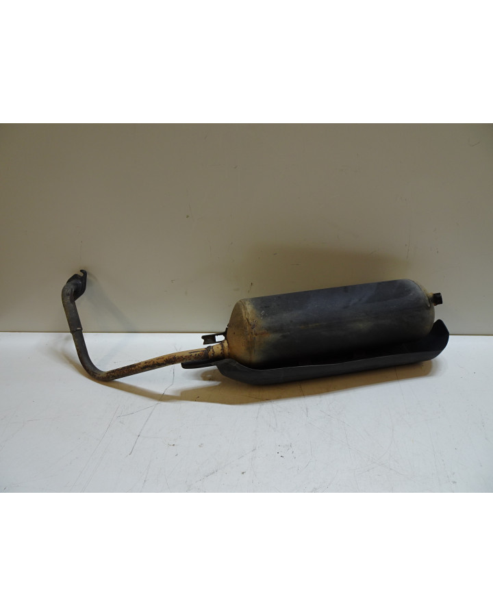 Honda NSC50, avgassystem