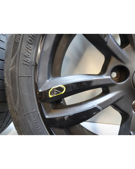 Ligier/Microcar/Chatenet, hjulsats sommar 15 tum