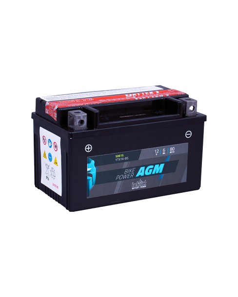 IntAct AGM batteri, YTX7A-BS