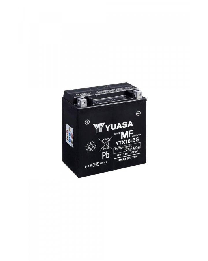 YUASA Batteri, YTX16-BS