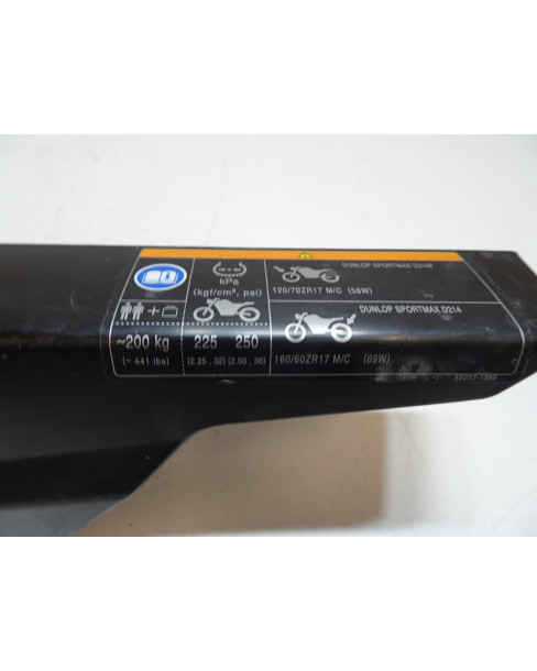 Kawasaki Ninja 650, kedjeskydd 2