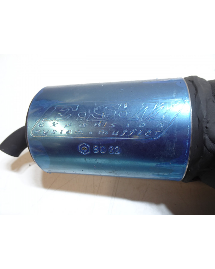 Gilera Stalker, avgassystem