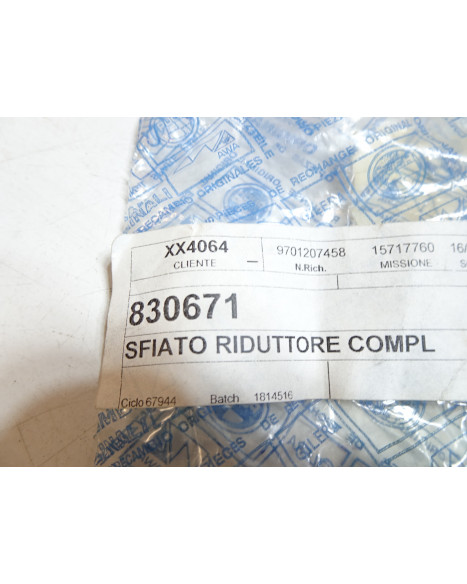 Piaggio Zip 125/X9 125/180/500, slang till växellåda