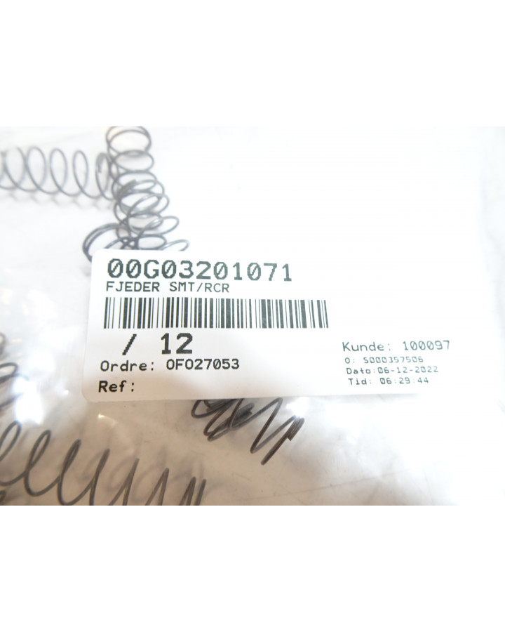 Gilera SMT/RCR, throttelfjäder