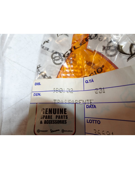 Piaggio Liberty, bakre blinkersglas vänster