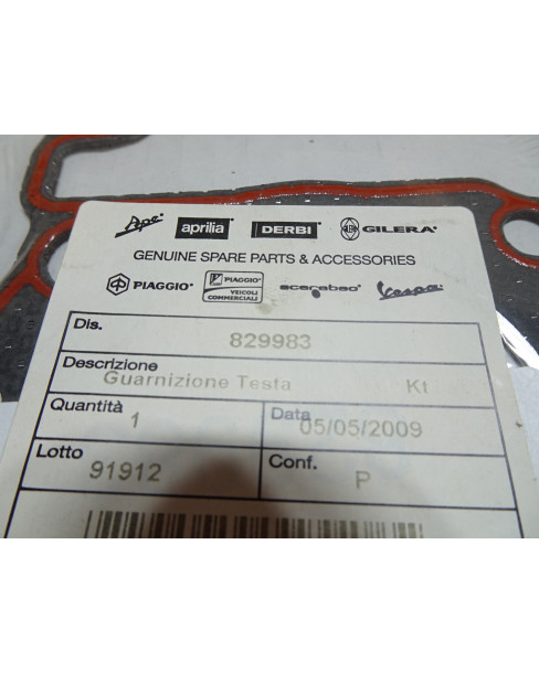 Piaggio X8/X9 125, toppackning 2