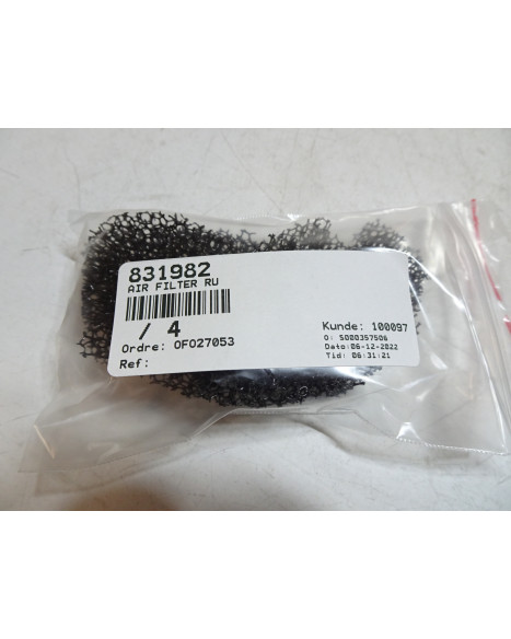 Piaggio Beverly/BV 125/200, filterinsats variatorkåpa