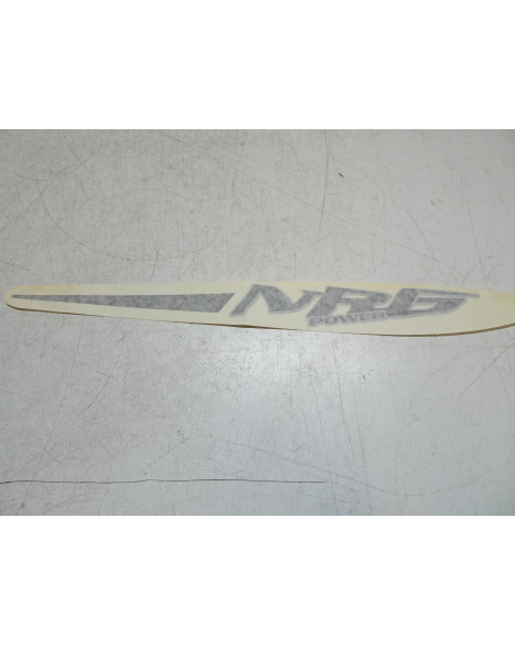 Piaggio NRG, svart/silver dekal nrg power