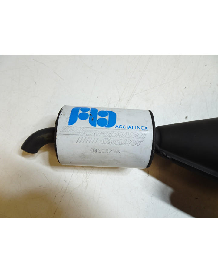 Gilera DNA, avgassystem